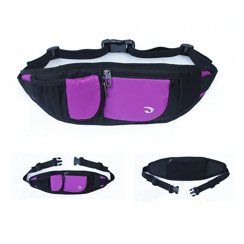 Унисекс нейлоновая дорожная сумка для бега поясная бутылка воды