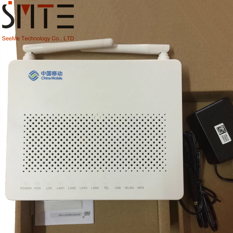 2 шт./партия HG8546M GPON ONU беспроводной терминал 1 * телефон 1WIFI 4FE LAN английская версия с