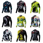 2021 велосипедная длинная Джерси, Мужская Джерси для горного велосипеда, осенняя одежда для горного велосипеда, командный дорожный Топ с длинным рукавом, велосипедная одежда