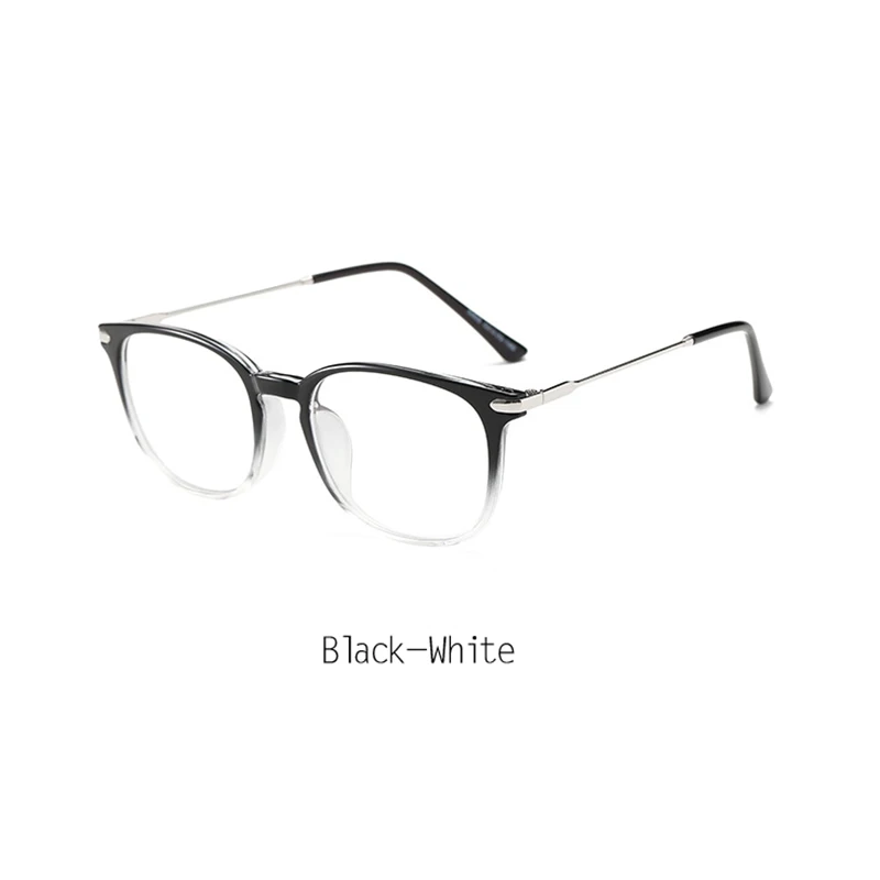 Black White VEGA очки квадратный цветок голубой свет фильтр очки для женщин и мужчин очки для компьютера анти синий луч защитные игровые очки VG257 - Цвет оправы: Black White