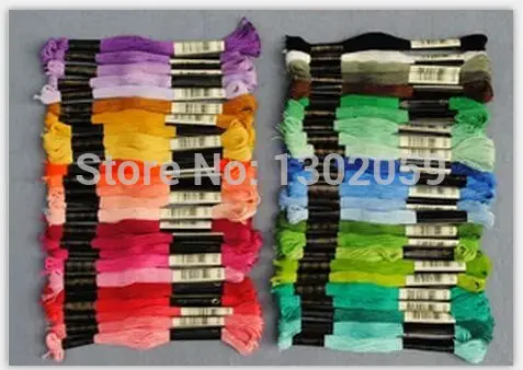 Высококачественная нить для вышивки крестиком похожая на DMC 2682 (447*6 = 2682)