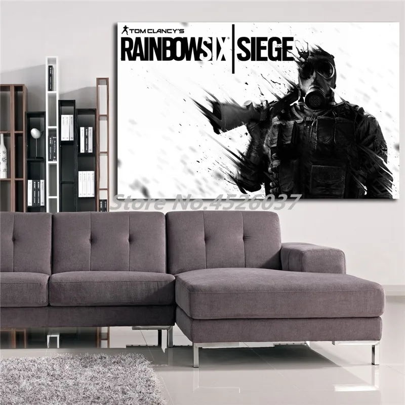 Tom Clancy's Rainbow Six Siege Smoke Ace HD обои художественный холст постер Картина Настенная