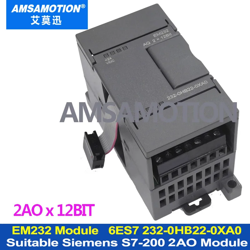 EM232 2AO расширяемый модуль для Siemens S7 200 PLC 2 канальный Выходной аналоговый 6ES7 232 0HB22