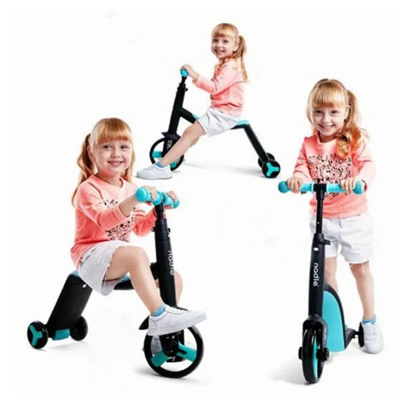 Children Scooter Tricycle Baby 3 In 1 Balance Bike Ride On ToysConversion