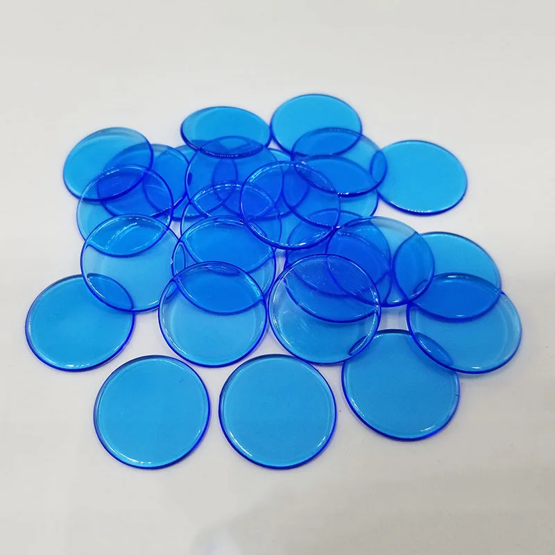 Transparent blue 100 шт./пакет дети математические игрушки Монтессори материалы акрил развивающие рассчитывать матч раннего обучения Прозрачный Пластик монет детские игрушки - Цвет: Transparent blue