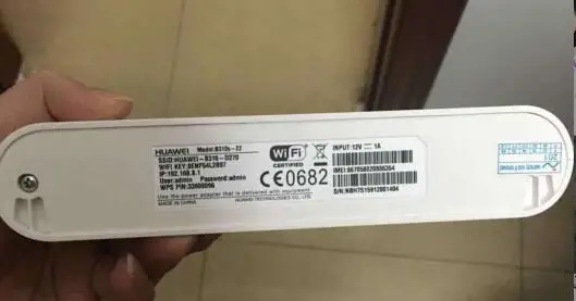Разблокированный оригинальный HUAWEI B310S-22 4G LTE CPE Wi-Fi роутер модем 150 Мбит/с FDD
