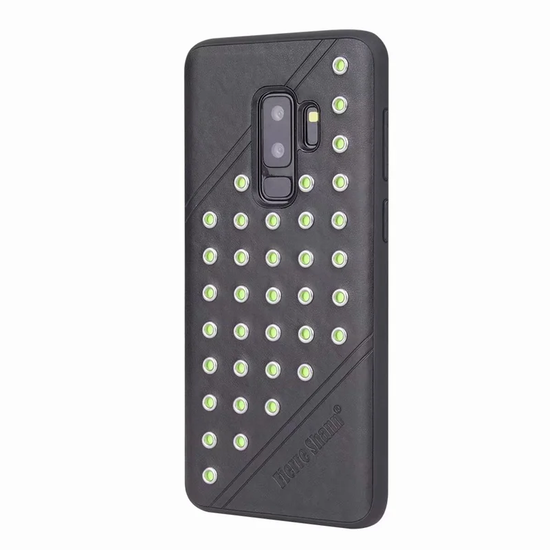 Чехол для Samsung Galaxy s9 plus Note 9 роскошный кожаный силиконовый чехол телефона с полным
