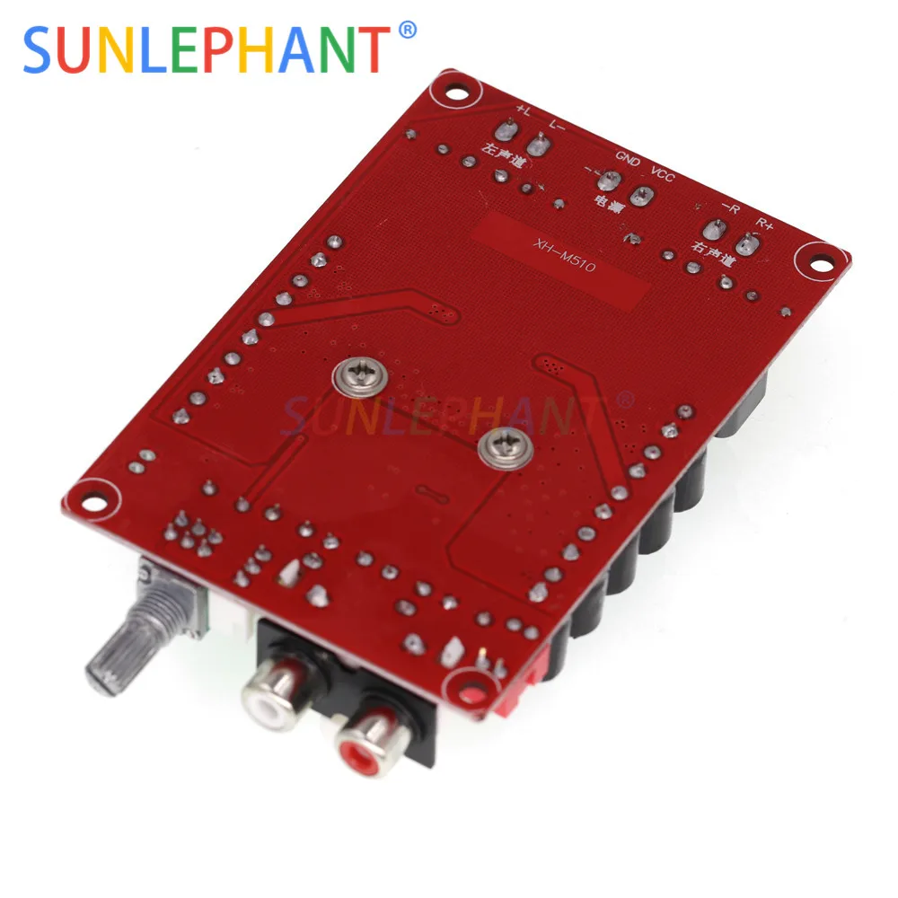 TDA7498 DC 14 34 в Плата усилителя класса D 2X100W двухканальная плата