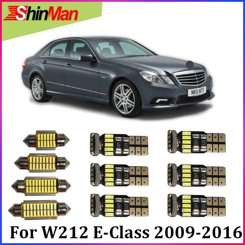 ShinMan 18X светодиодный светильник для автомобиля салона ing Mercedes Benz W212 e класс