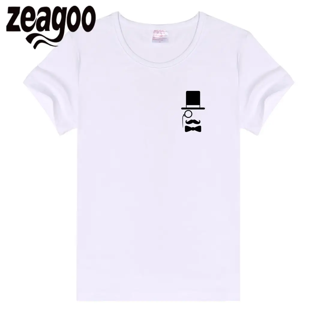Zeagoo стеклянная Повседневная простая круглый вырез тонкая мягкая футболка с