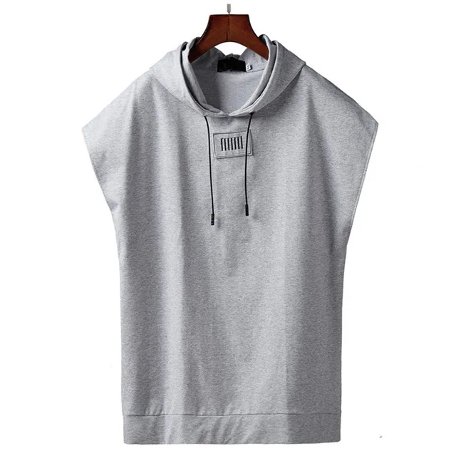 

Summer TOP cotton men big size t shirt with hooded fat guy plus size men short-sleeve T-shirt hip hop L-7XL 8XL 9XL bust 160cm