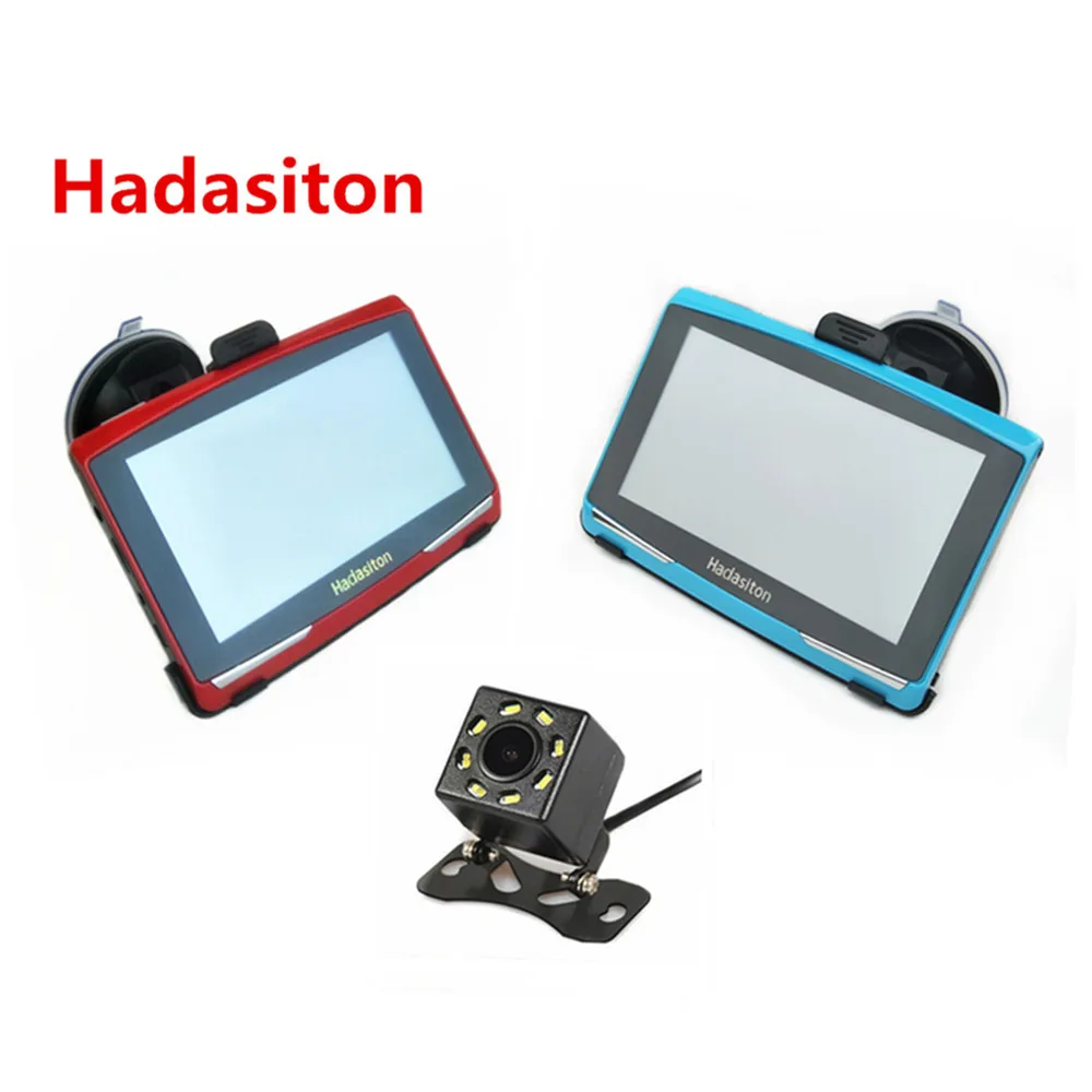 5 &quotАвтомобильный gps навигатор 8G CPU800M Sat nav FM + Бесплатные карты Bluetooth AV IN и
