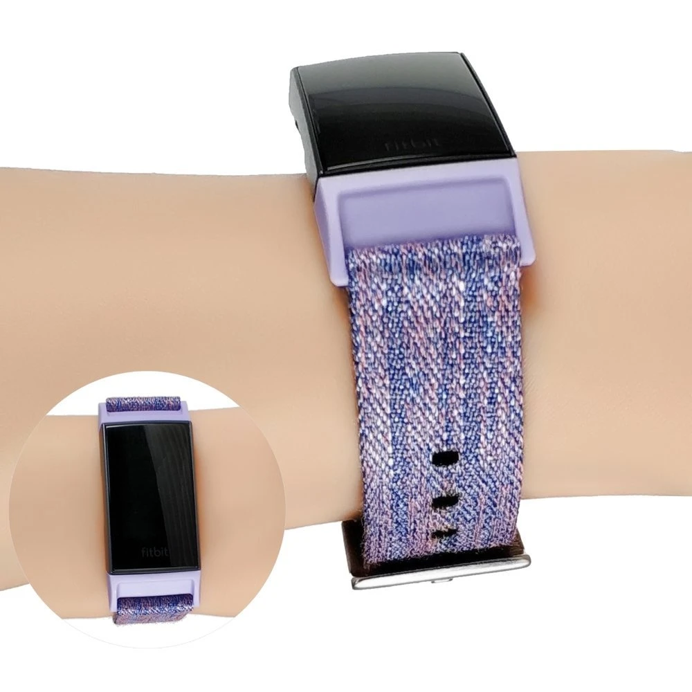 YOOSIDE тканый холщовый спортивный ремешок для Fitbit Charge 3/Charge 3 SE заменить Мужские t фитнес умные браслеты для женщин и мужчин