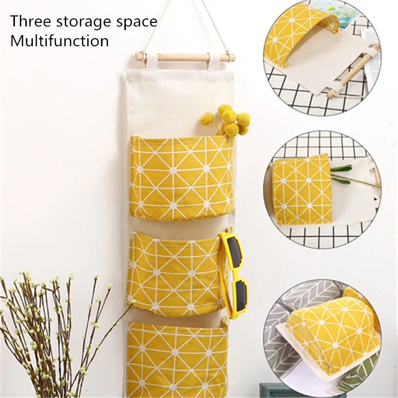 Оригинальные льняные хлопковые водонепроницаемые геометрические сумки ROSEHOME с