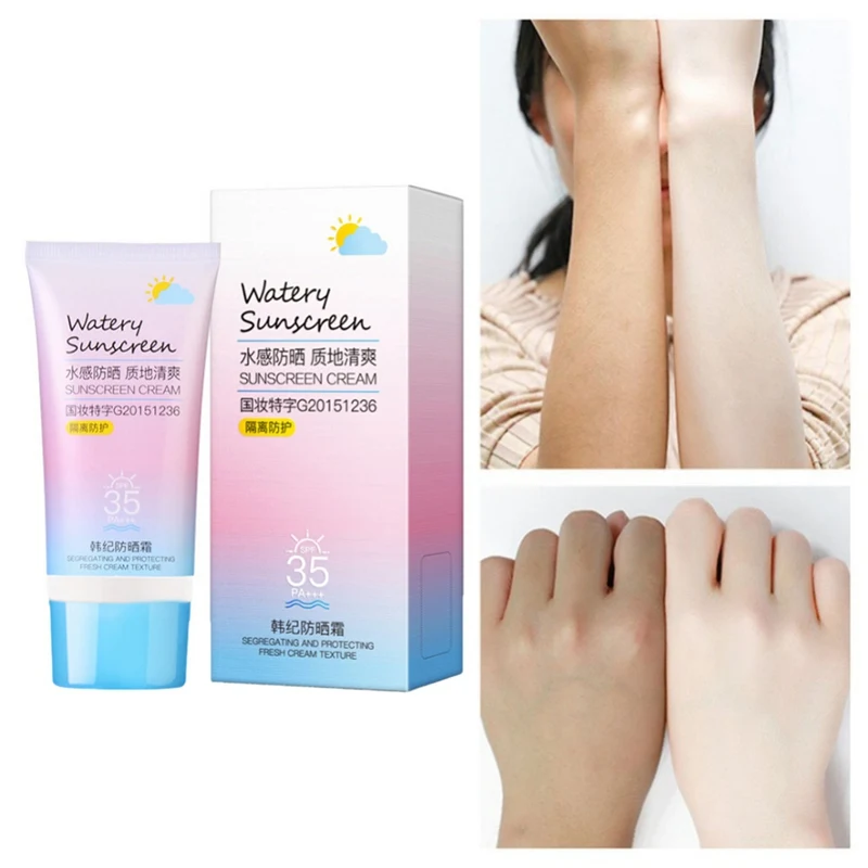 Summer Body Facial Sun Lotion SPF 35 Isolation UV Sunblock Sunscreen Concealer Waterproof Lasting Cream Makeup W1 | Красота и