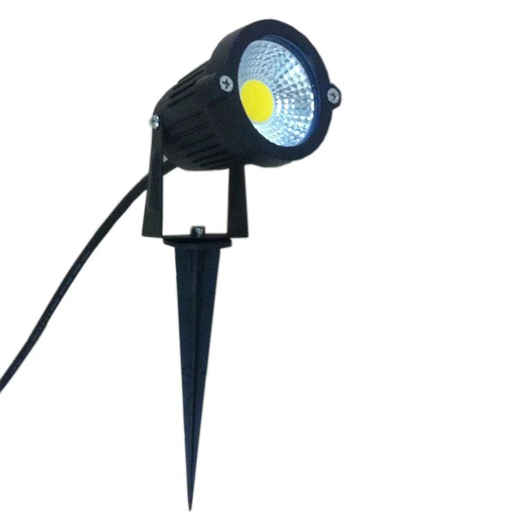 Наружные светодиодные Ландшафтные фонари 110-240 В COB 3 Вт 5 теплый белый RGB IP65