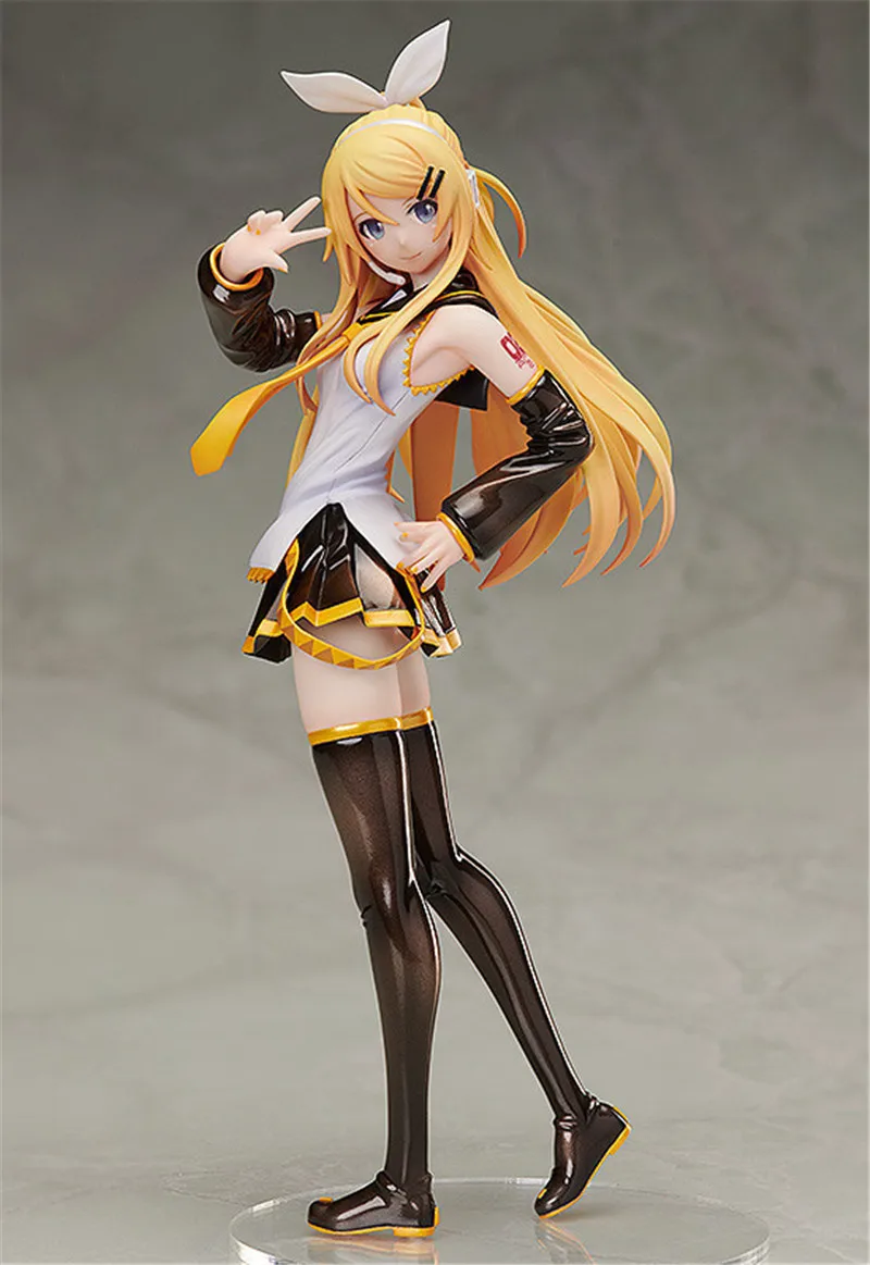 Hatsune Miku Kagamine Rin ПВХ фигурка модель игрушки Аниме Сексуальная девушка фигурки