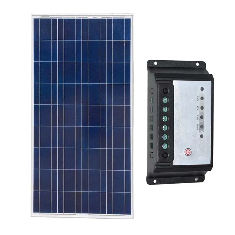 

Plate Fotovoltaica 12v 150w Solar Charge Controller 12v Bateria Solar Solar Home System Motorhome Caravan Car Camp Rv LED Lamp