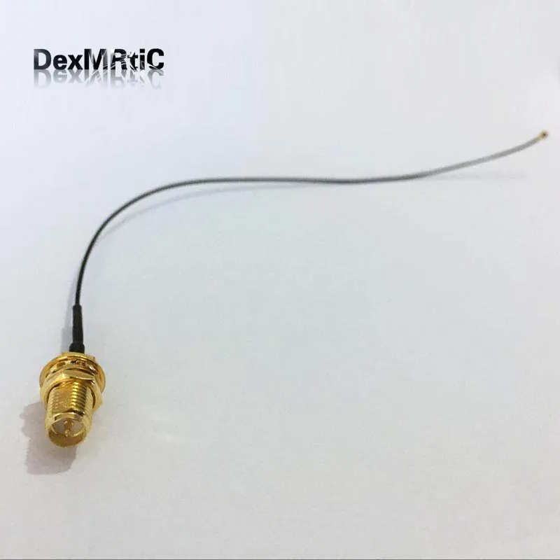 RP SMA гнездо для IPX IPEX U.FL MHF4 кабель перемычки RF 0 81 мм 10 см/20 см/30 см длина PCI WIFI карты