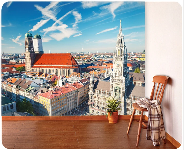 Бесплатная доставка Пользовательские обои фрески современные 3D большая комната