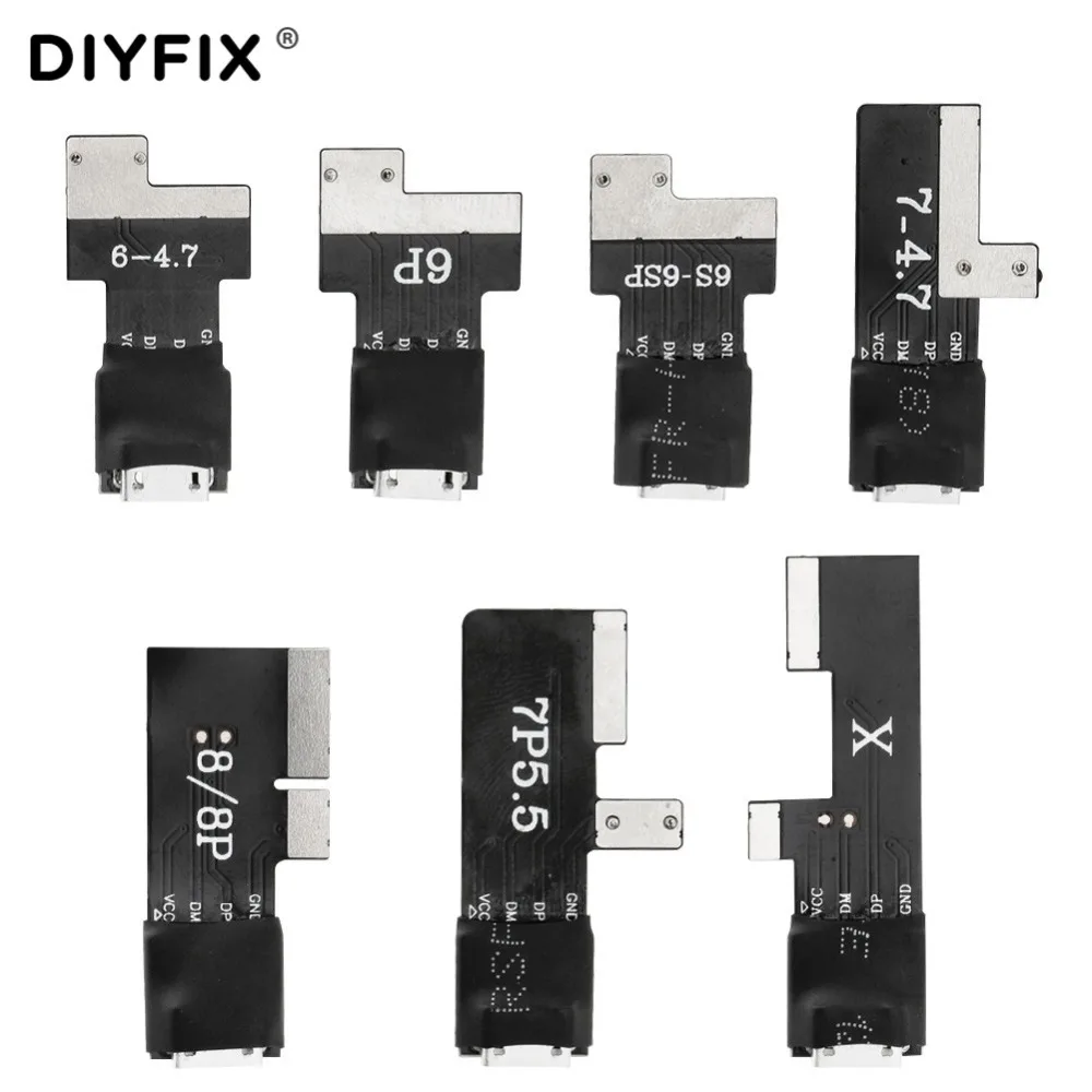 DIYFIX мобильный телефон Тестер Текущий анализатор обслуживания для iPhone 6/6 P/6 S/6SP/7/7 P/8/8 Plus/X/XS измеритель напряжения 5 В до 4,2 в выход