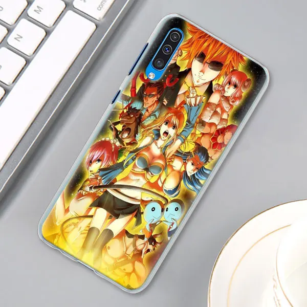 12 Аниме Манга Fairy Tail чехол КРЫШКА ДЛЯ samsung Galaxy A30 A40 A50 A70 A6 A8 плюс A7 A9 M30 чехол для телефона Coque - Цвет: 12
