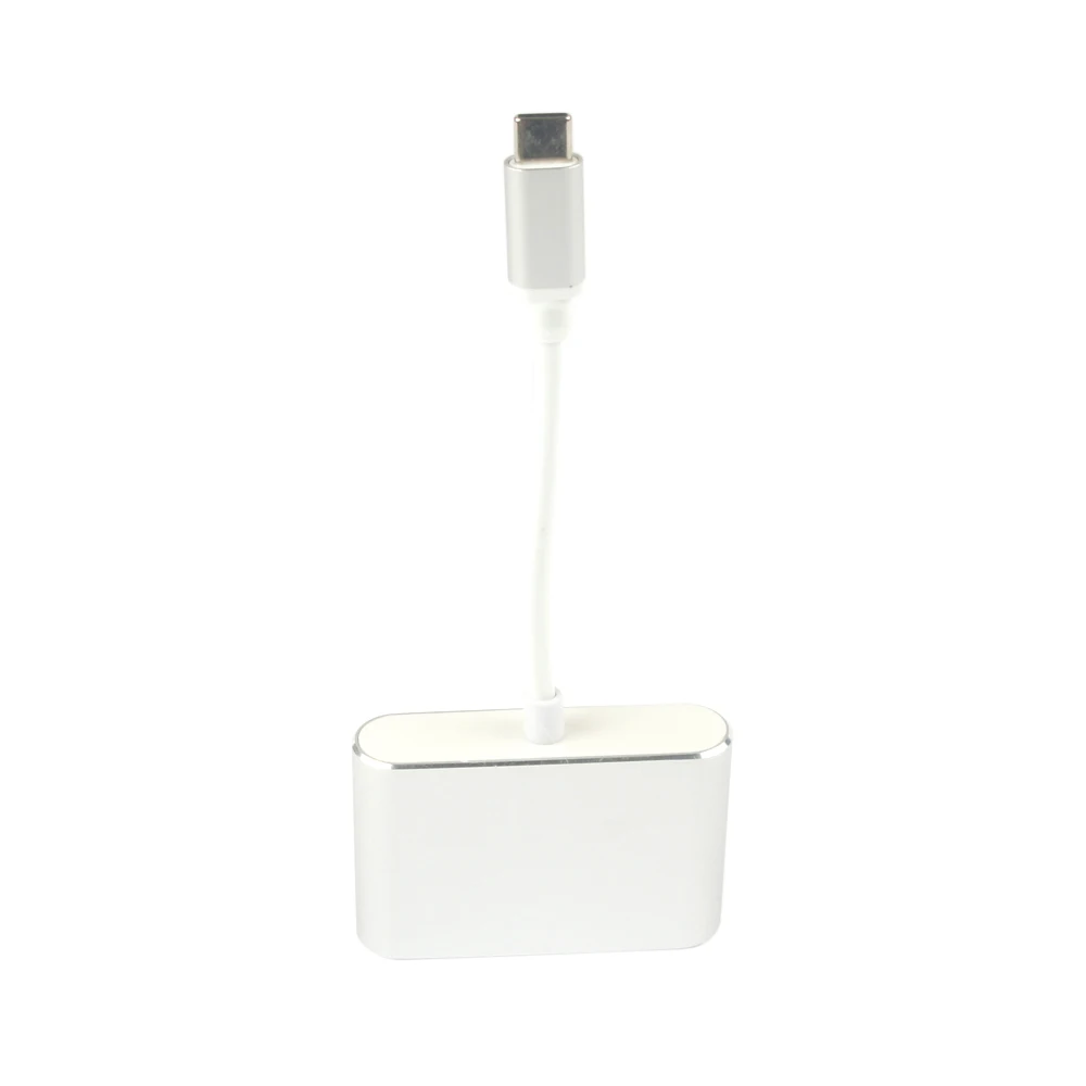 USB C-HDMI/VGA. Док-станция любого ноутбука с портом типа C 2 в 1 USB-кабель | Электроника