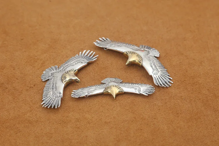 Мужская и женская подвеска в виде орла из тайского серебра 925 пробы|pendant woman|silver eagle