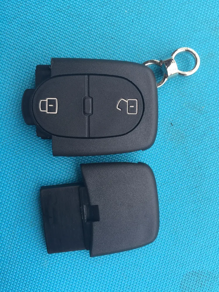 1 шт Новый Сменный Футляр для ключей Audi A2 A3 A4 A6 A8 TT Uncut Fob 2 кнопки оболочки пустой 2032