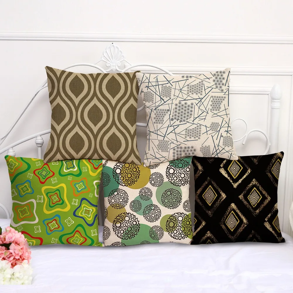 

1 Piece Famous Designer Hug Cushion Cover Decorative Home Decor Chair Sofa Throw Pillows Case 45x45cm New Casual Geometric