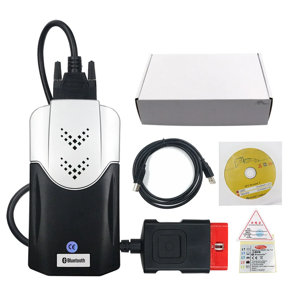 TCS CDP Pro Bluetooth 2016.R1/2015.R3 Free Keygen V3.0 NEC 9241A Double Green PCB Multidiag OBD2 Auto Truck Diagnostic |