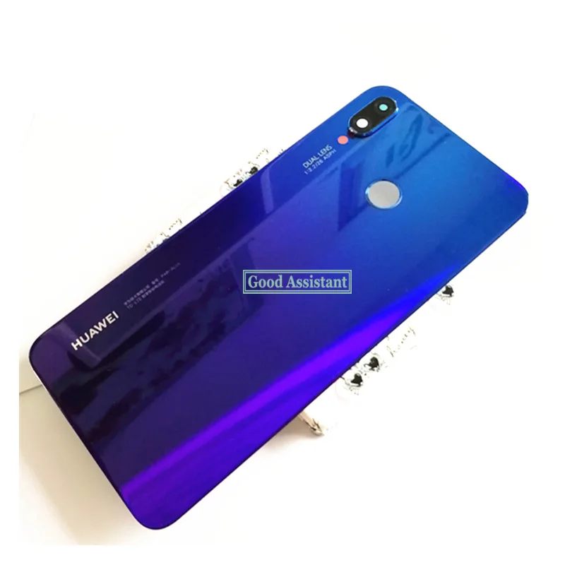 Оригинальный Для Huawei P Smart + ( плюс) INE LX1 / L21 задняя крышка батарейного отсека Корпус