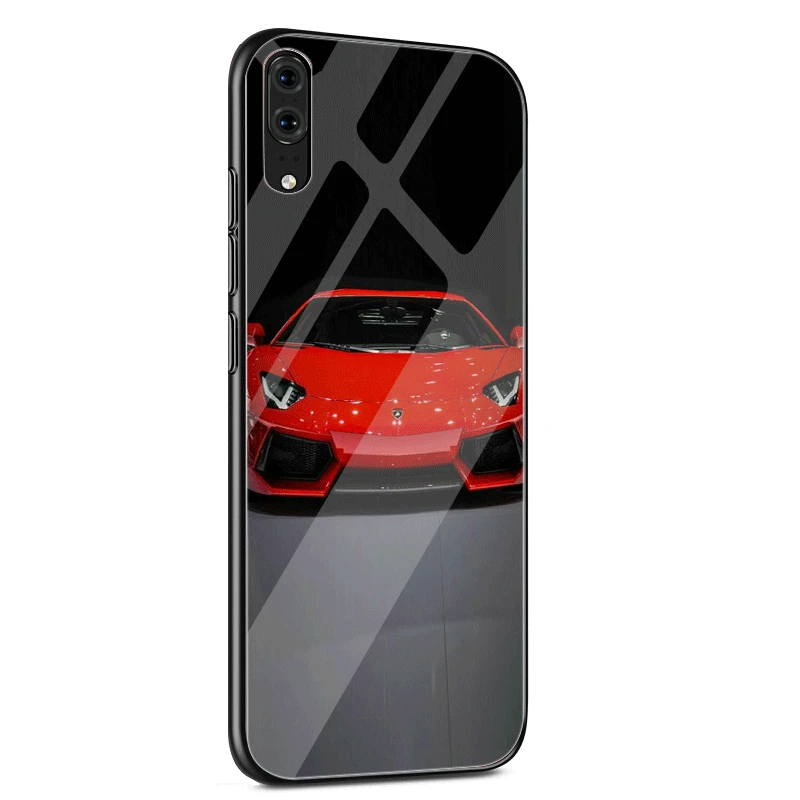 Чехол для спортивного автомобиля Desxz Lamborghini Huawei P10 P20 Lite Pro P Smart Mate 10 20 Y6 Y9 Honor 7A 8X 9 |