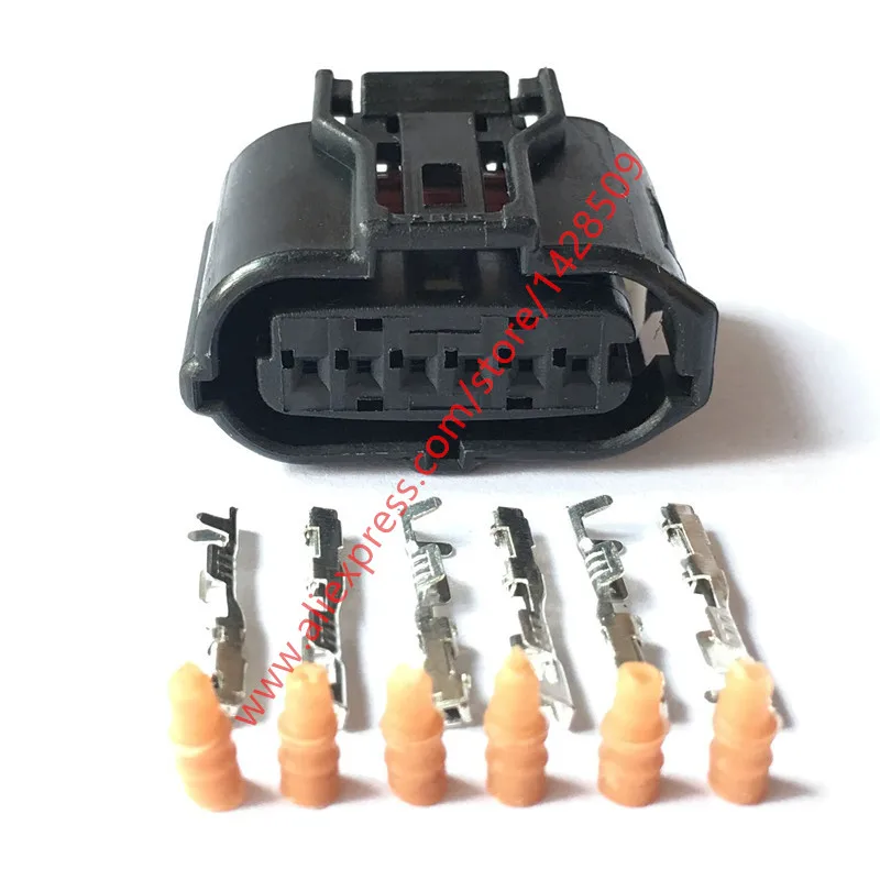 5 комплектов 6 Pin 12303 Sumitomo Авто педаль акселератора разъем для Toyota Subaru 6189 1083|connector
