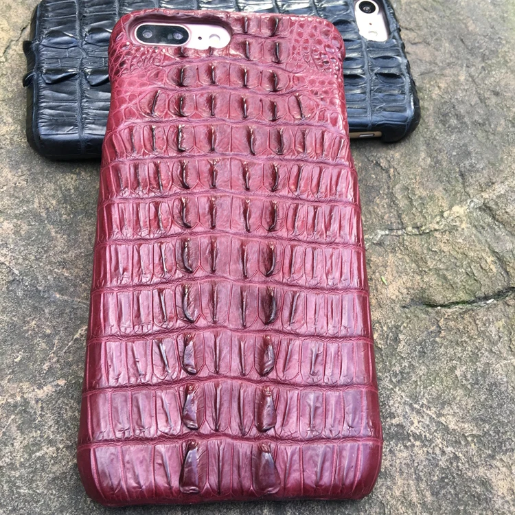 8 видов цветов чехол из натуральной крокодиловой кожи для iPhone 4 7 '' iPhone8 Plus 5