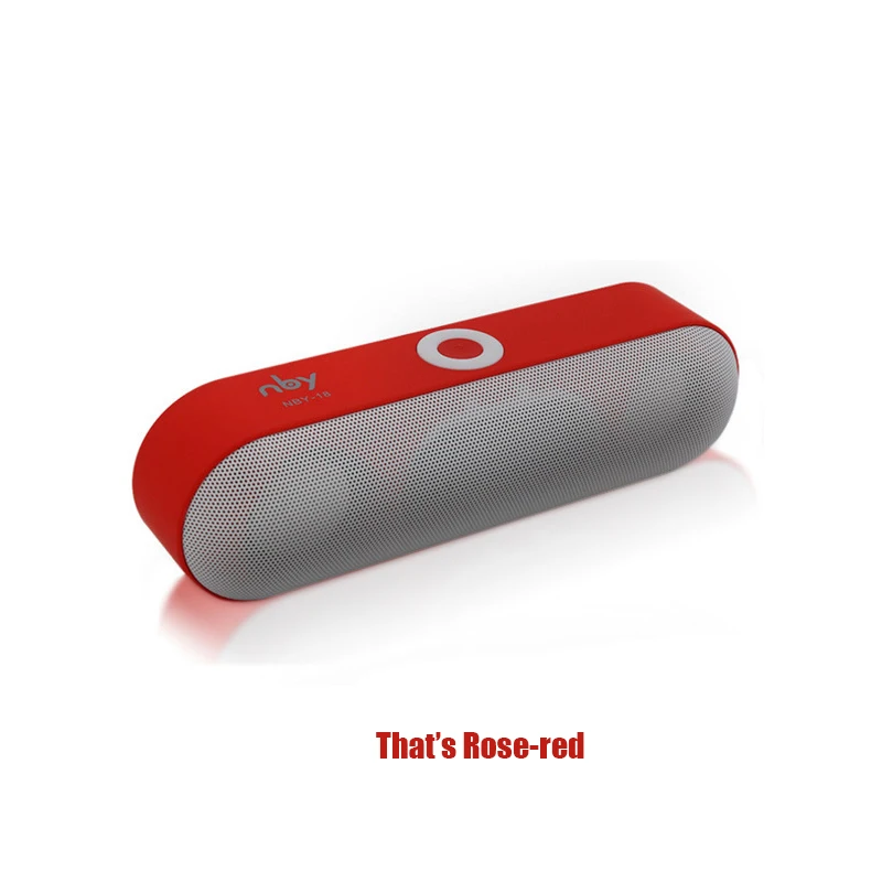Мини динамик HAOBA super портативный беспроводной с Bluetooth и 3D стереозвуком объемная