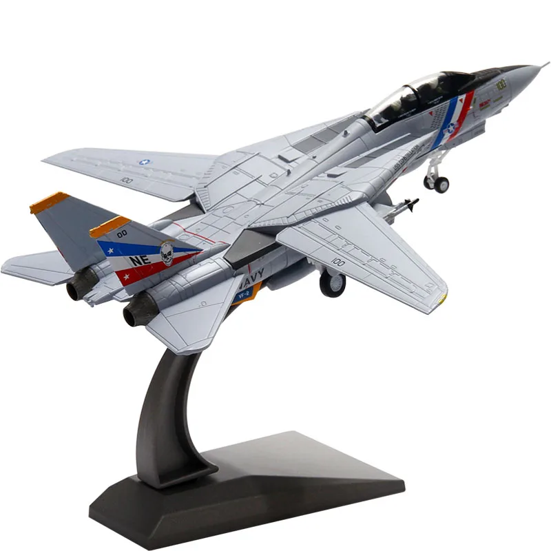 

1/100 Scale U.S. American Navy Army F14 Fighter Models For Display Collection Airplane Adult Children Toys