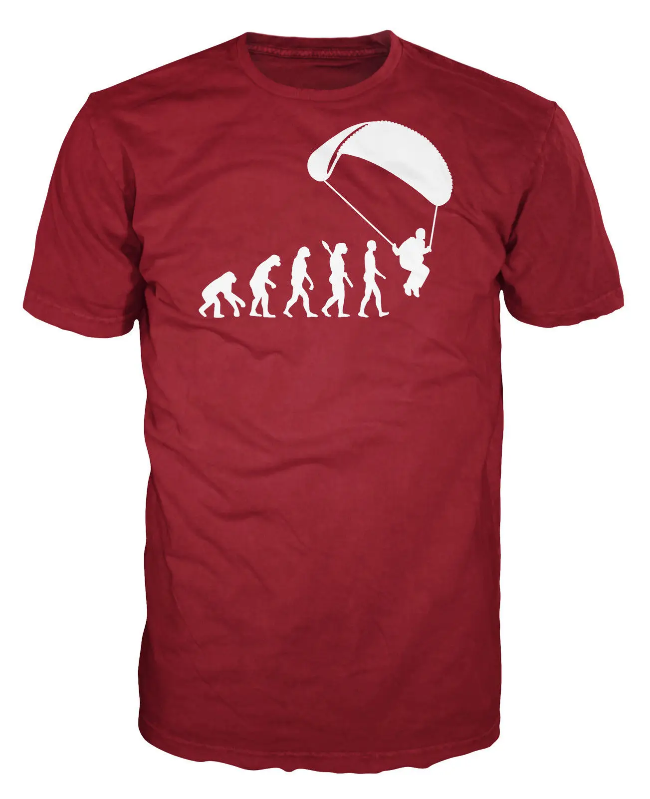 2019 Hot sale Free shipping 100% cotton Paragliding Evolution Funny Gliding Aviator Fly Pilot T-shirt | Мужская одежда