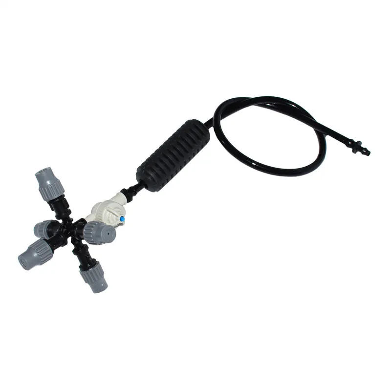 Wxrwxy перекрестная Распылительная насадка анти-капельная насадка распылителя садовый опрыскиватель Регулируемый водный спрей для сада Туманная система охлаждения 1 комплект