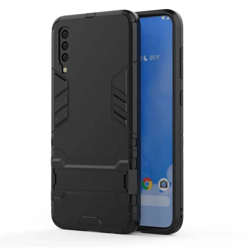 Чехол для samsung Galaxy A70 роскошный робот жесткий чехол на заднюю панель телефона Play