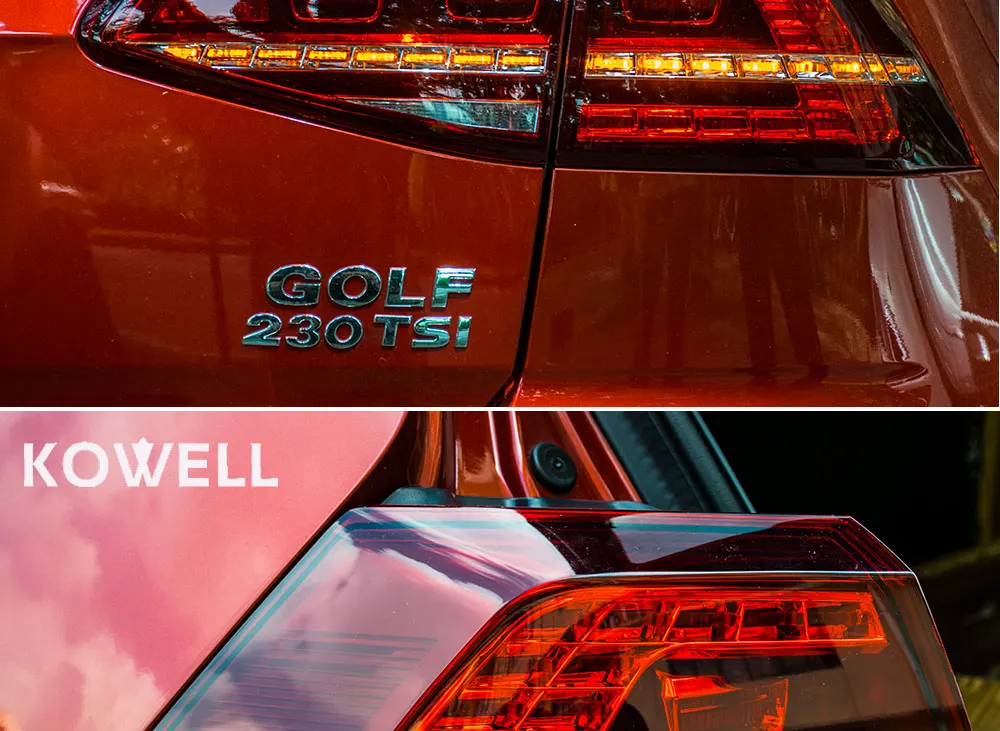 Автомобильный Стайлинг Сделано в Тайване для VW Golf 7 задний светильник s 2013- Golf7 MK7 светодиодный задний фонарь DRL+ тормоз+ Парк+ сигнальный светодиодный светильник
