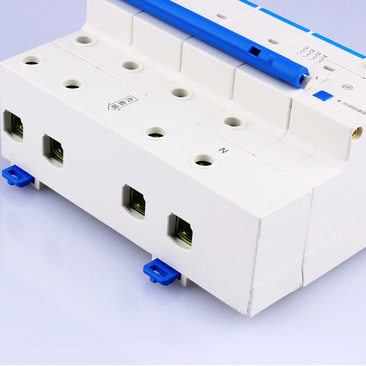CHNT CHINT NXBLE 125 63A 80A 100A 125A 4P RCBO маленькие заземляющие автоматические выключатели с