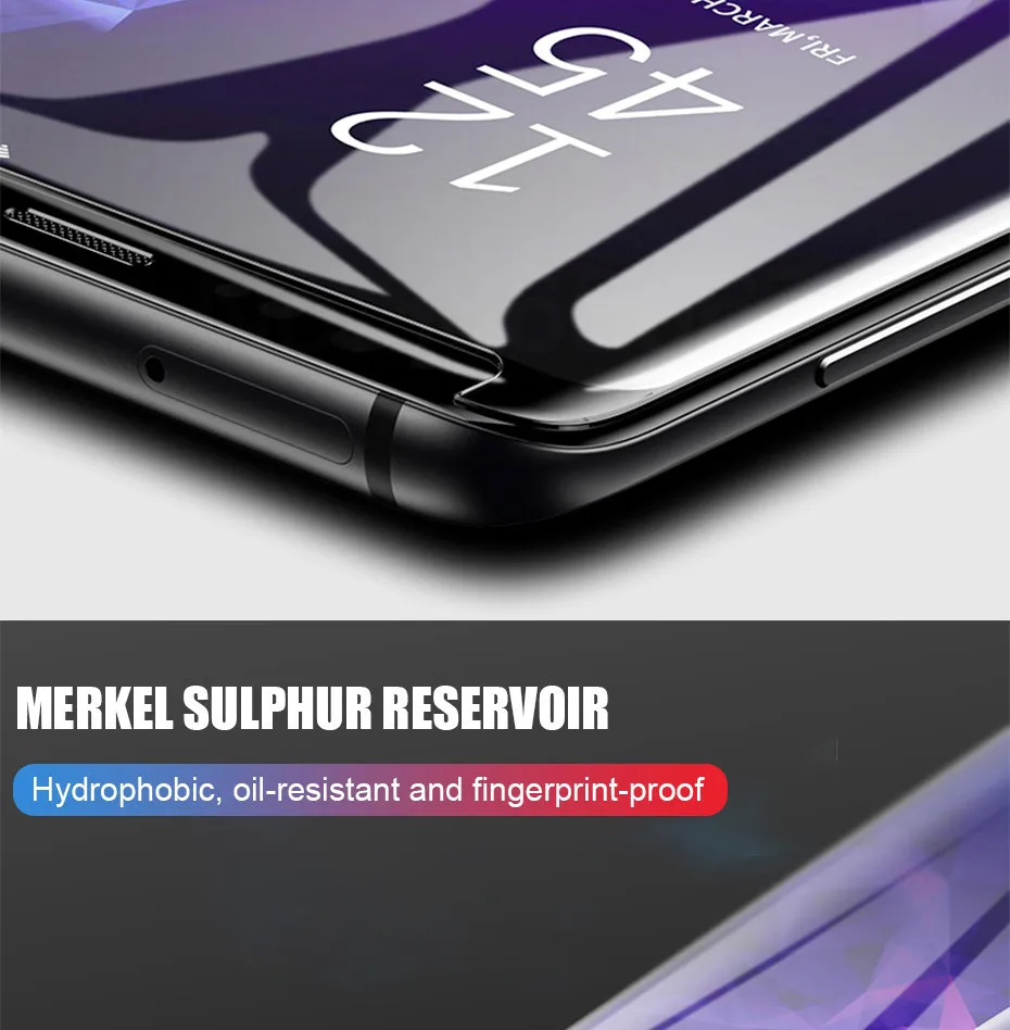 100D УФ жидкое изогнутое полное клеевое закаленное стекло для samsung Galaxy S8 S9 S10 Plus Lite Note 8 9 10 защита экрана полное покрытие