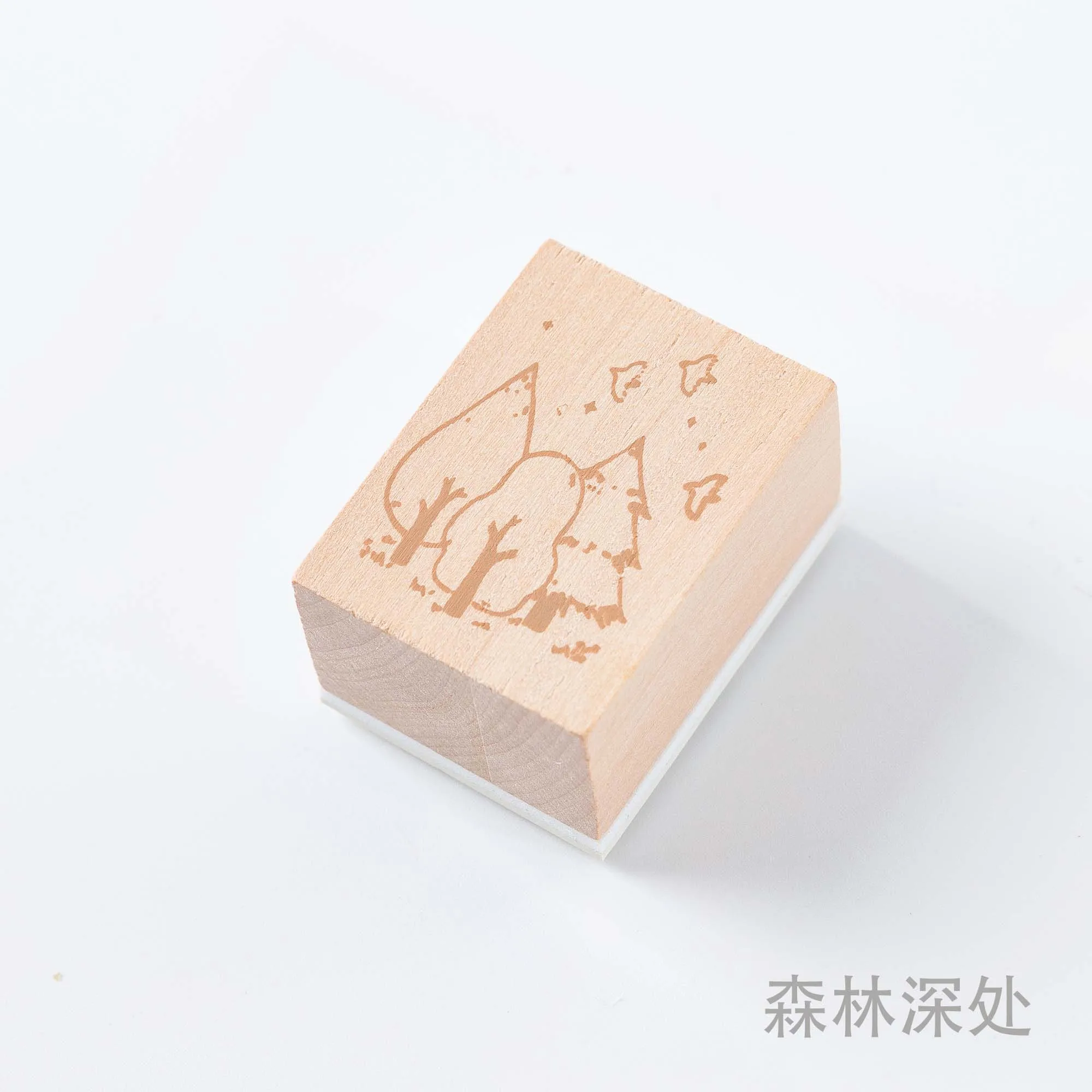 Винтажное лесное сказочное животное сказочные штампы DIY Деревянные и резиновые штампы для скрапбукинга канцелярские товары Скрапбукинг Стандартный штамп YZ032 - Цвет: 3