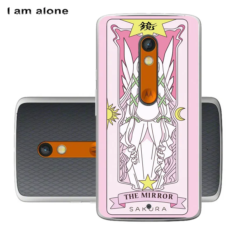 Чехлы для телефонов I am alone для Motorola Moto X Play, 5,5 дюймов, жесткий пластиковый мобильный Модный чехол с рисунком для Moto X Play - Цвет: PC HH61