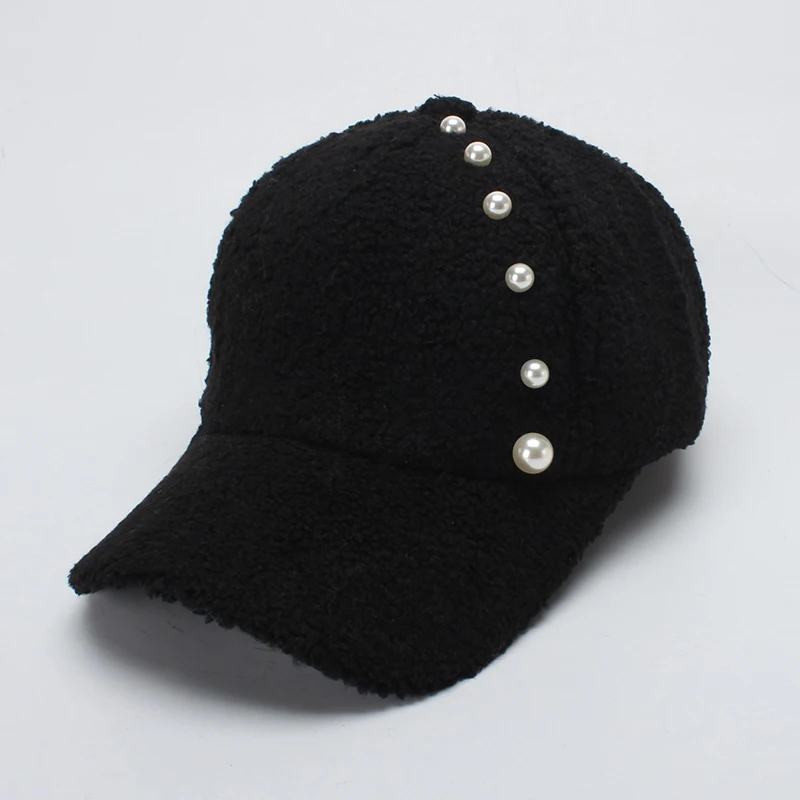 Roseluosi Для женщин зимние Бейсбол Кепки толстый теплый флис Snapback шляпа моды Цвет