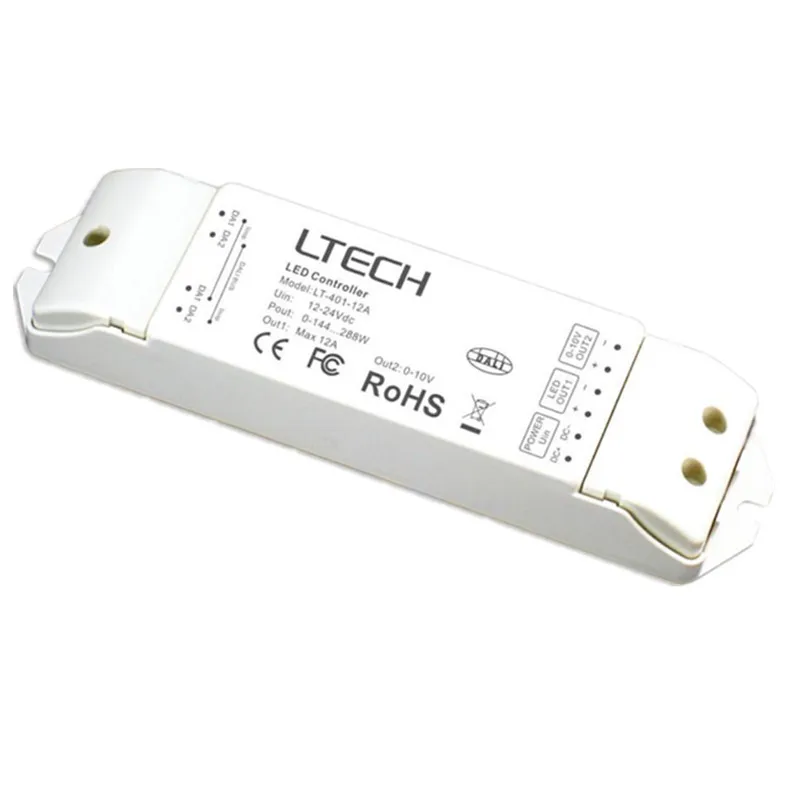LT-401-12A DC12-24V led Постоянное Напряжение CV PMW интерфейс Dali для управления диммерами 12A *