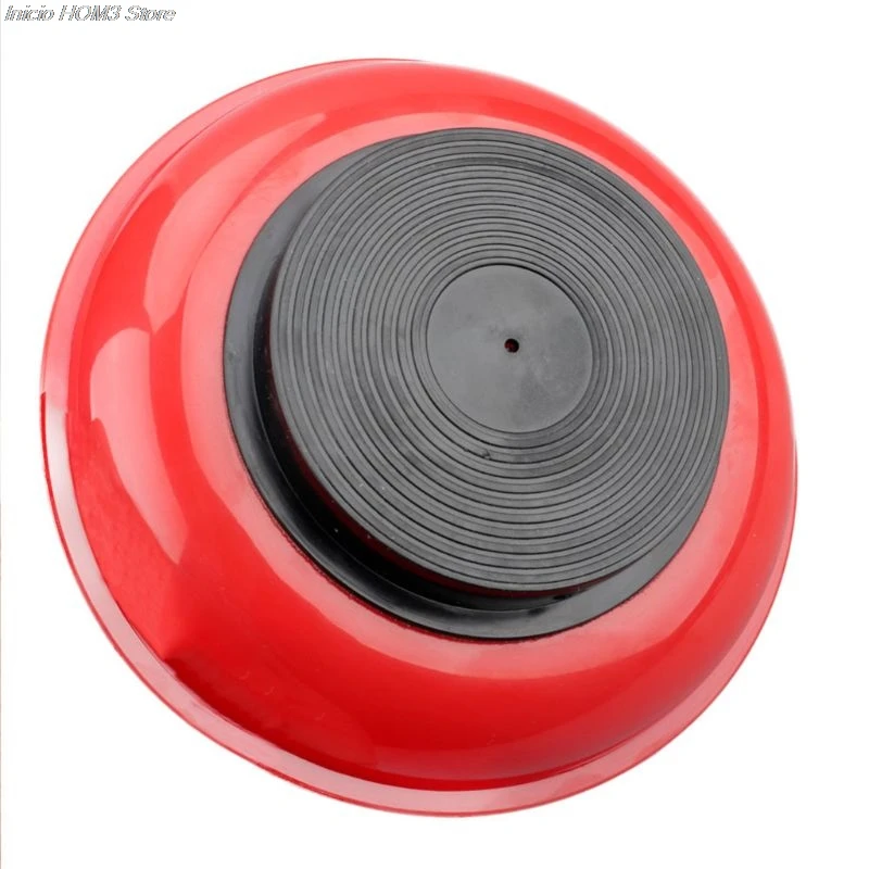 Round Magnetic Parts Tray Bowl Dish Nuts Bolts Screws Part Garage Holder Fastener Tools Organizer