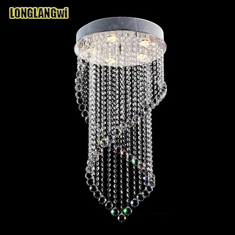 Новый современный светодиодный K9 хрустальные люстры светильник Светильник