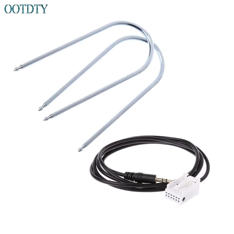 Новый кабель AUX с инструментами для удаления радио Peugeot 307 308 408 407 507 C2 C5 Citroen RD4